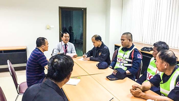 การประชุมร่วมกับผู้ว่าจ้าง